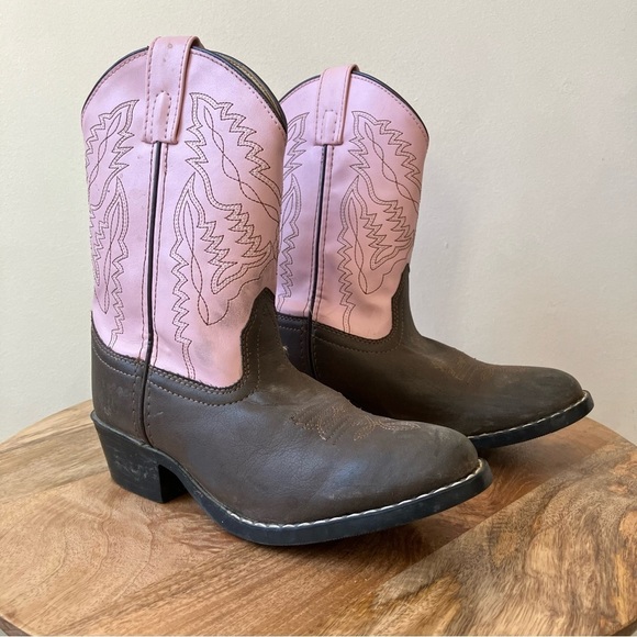 Smoky MountainHopalong Unisex Western Cowboy Boot Round Toe